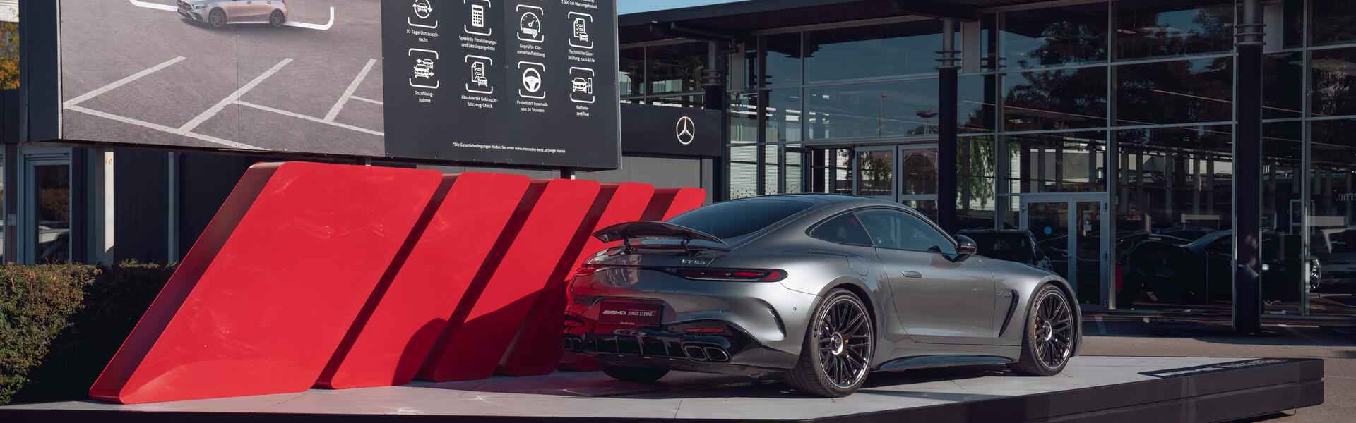 AMG Junge Sterne Plattform_nach dem Aufbau