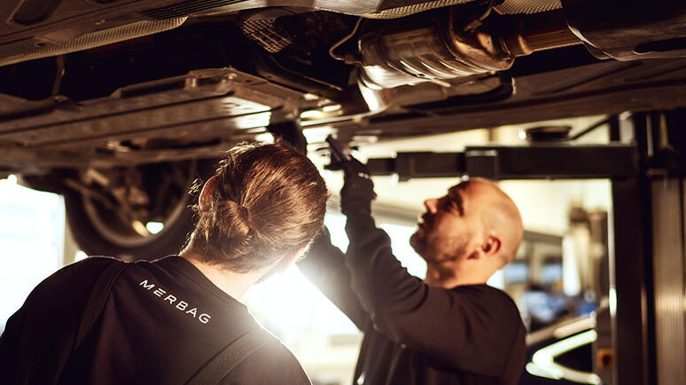 Die Merbag Unterboden Versiegelung