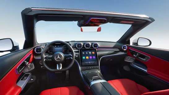 Mercedes CLE Cabriolet erstklassige Klangwelten des Burmester® 3D-Surround-Soundsystems - Merbag Mercedes CLE Cabriolet erstklassige Klangwelten des Burmester® 3D-Surround-Soundsystems - Merbag