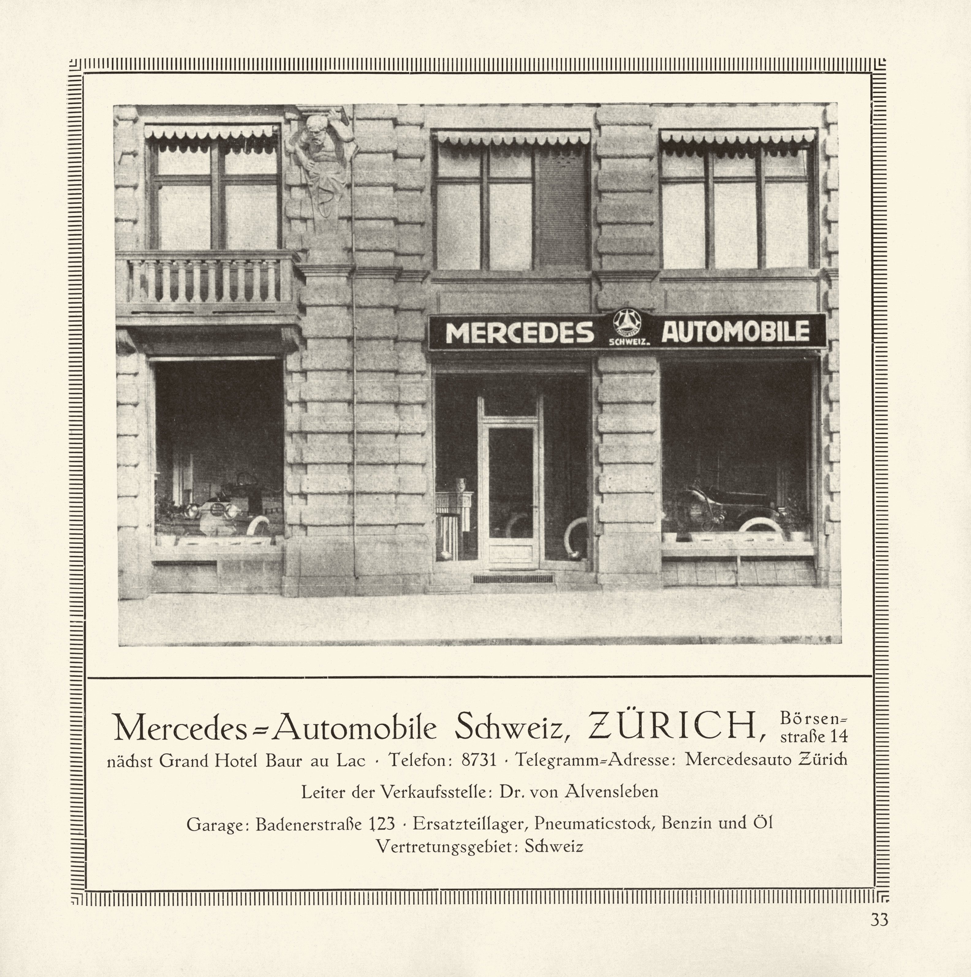 Mercedes Benz Automobil AG Unternehmen Geschichte