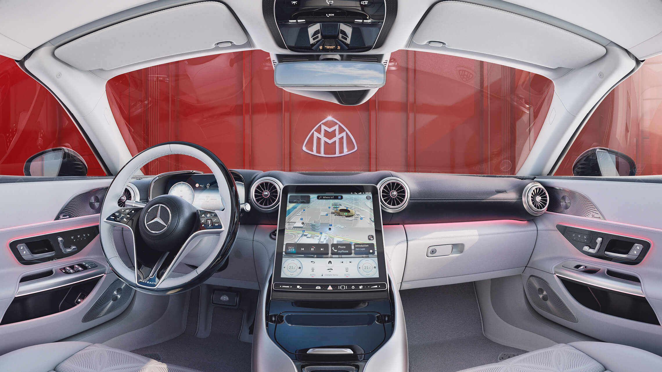Maybach SL Monogram Series MBUX Navigation Premium - Merbag