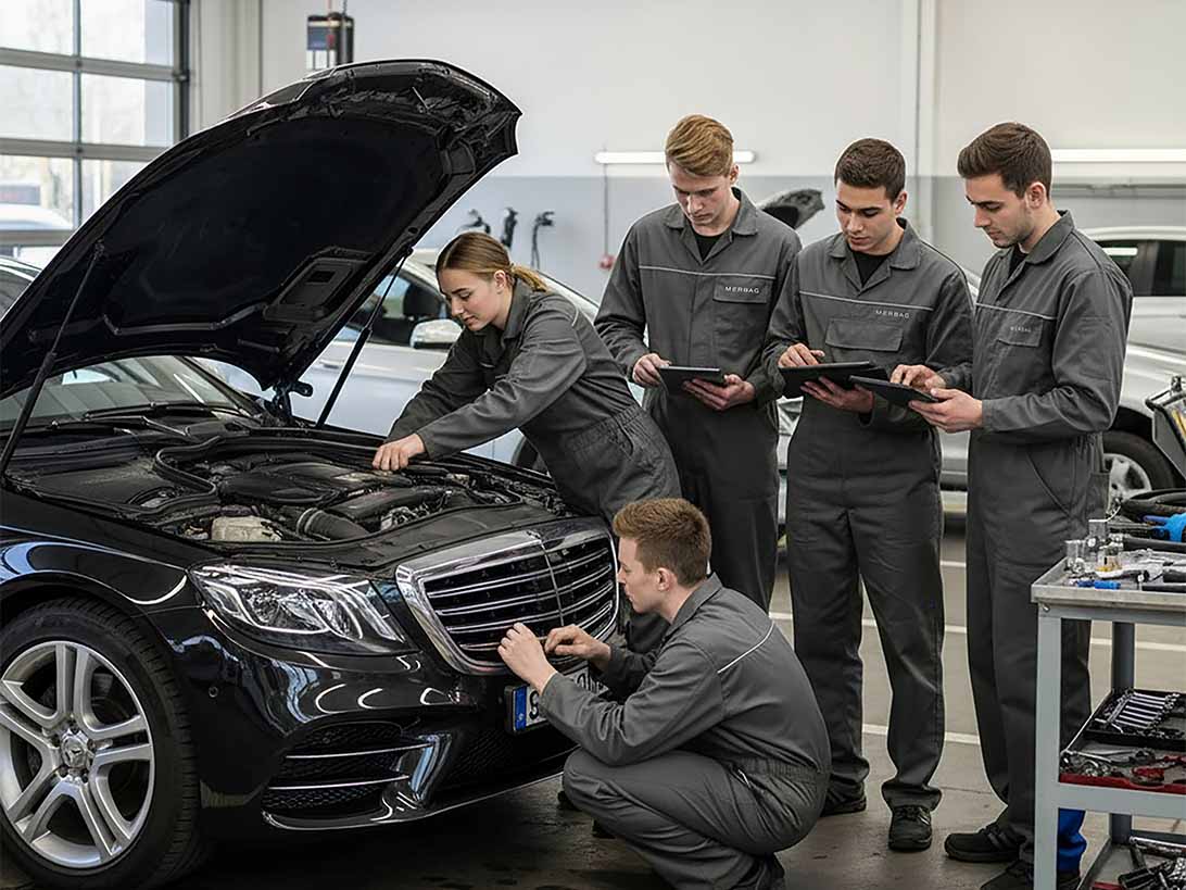 Lehrstelle KFZ Techniker Neu