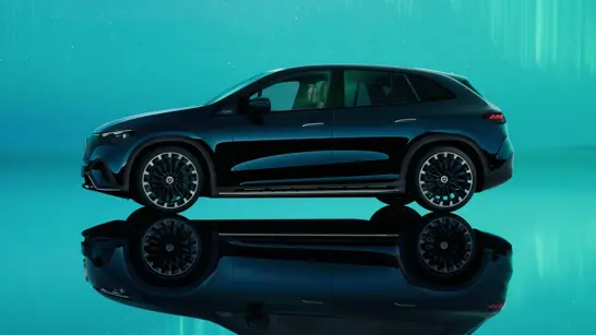 Mercedes-Benz EQE SUV in der Seitenansicht - Merbag Mercedes-Benz EQE SUV in der Seitenansicht - Merbag