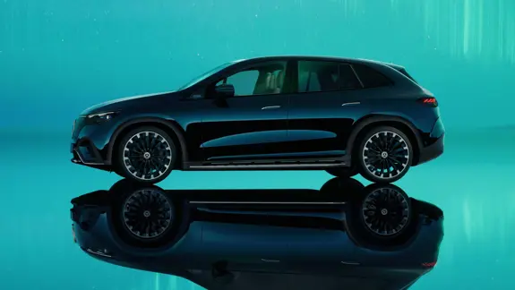 Mercedes-Benz EQE SUV in der Seitenansicht - Merbag Mercedes-Benz EQE SUV in der Seitenansicht - Merbag