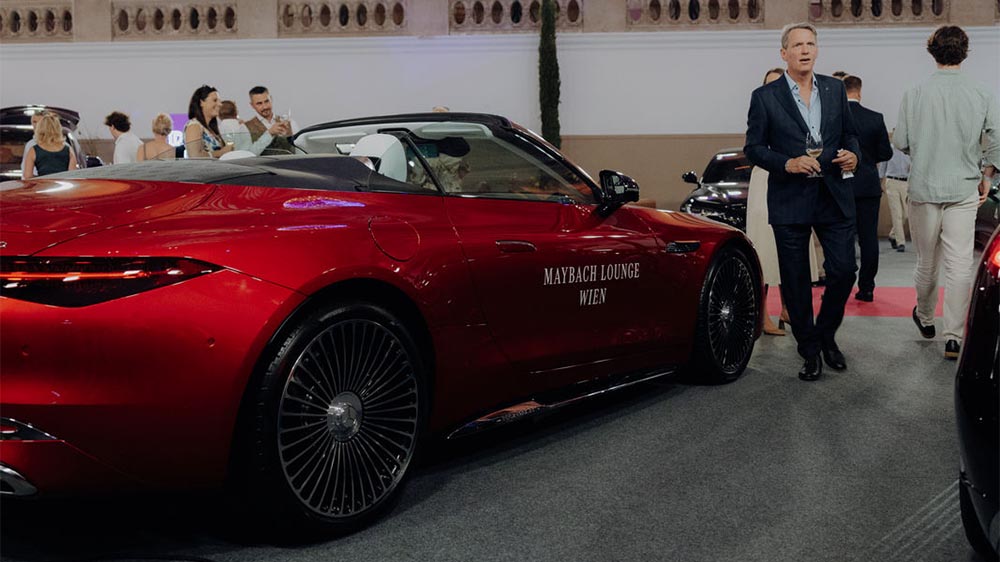 Aurum Event Merbag Präsentiert Mercedes Maybach Modelle