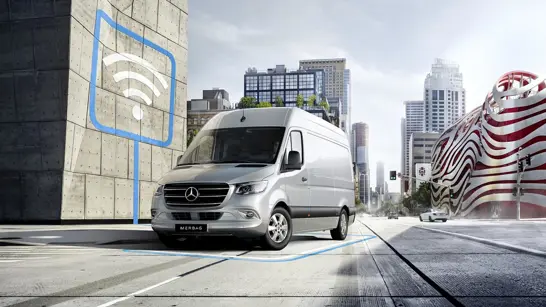 Mercedes Sprinter Kastenwagen Vernetzung Mercedes Sprinter Kastenwagen Vernetzung