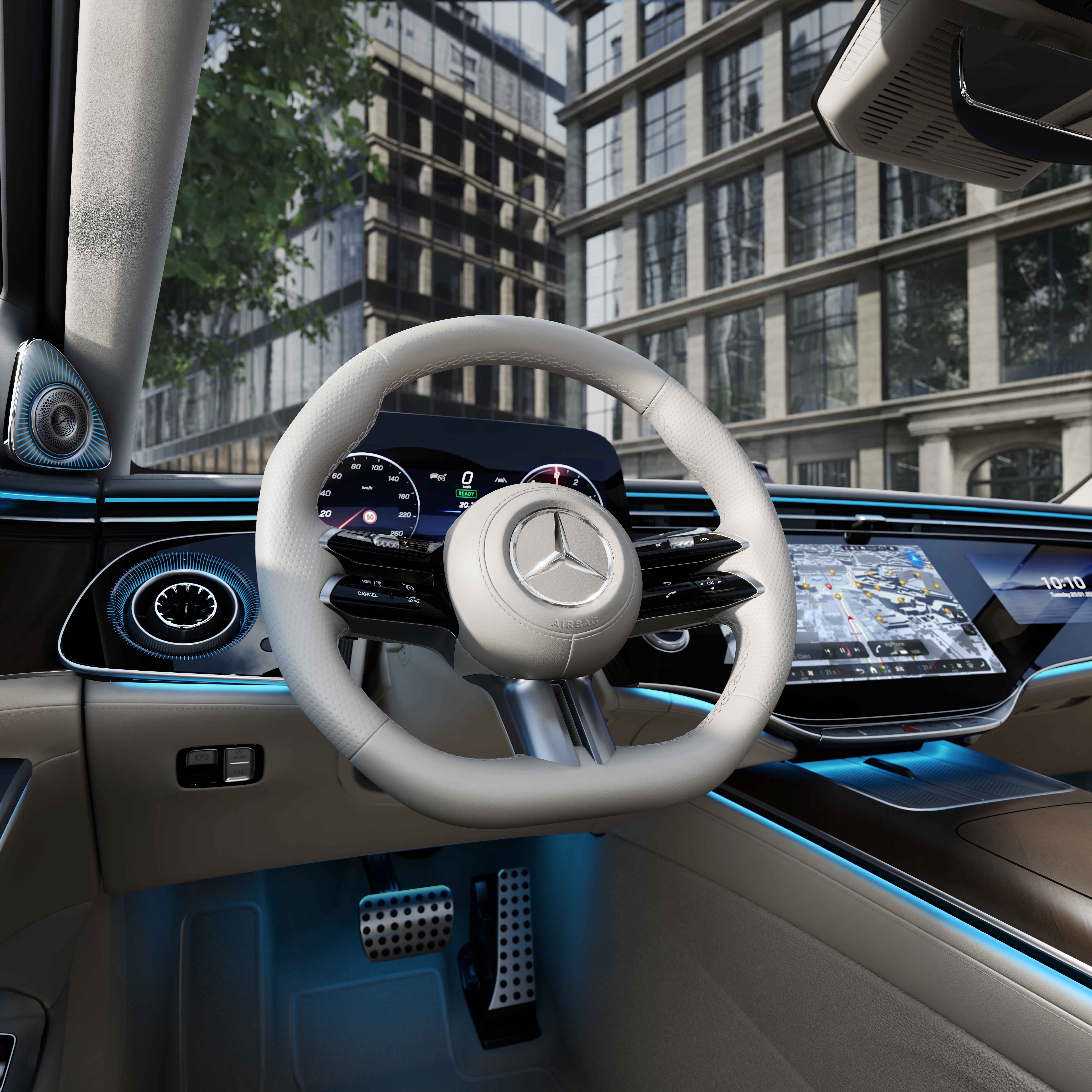 Klein 12956158 C.P.BH.V223 Fl+W223 Fl PAD ICE Prodstillunreal INT V223 01C Steering Wheel Driver Screen 1 1 RGB Original