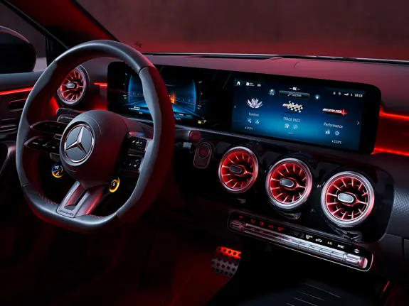 A-Klasse A45 Interieur AMG Lenkrad A-Klasse A45 Interieur AMG Lenkrad