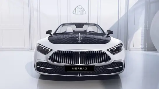 Maybach SL Monogram Series Maybach-spezifischer Kühlergrill - Merbag Maybach SL Monogram Series Maybach-spezifischer Kühlergrill - Merbag