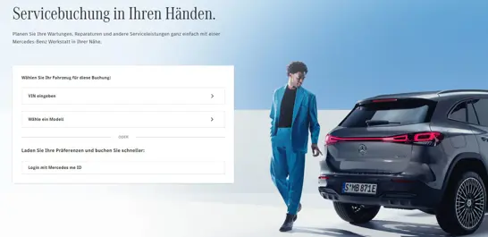 Userguide Bild 1 Servicebuchung Screenshot Userguide Bild 1 Servicebuchung Screenshot