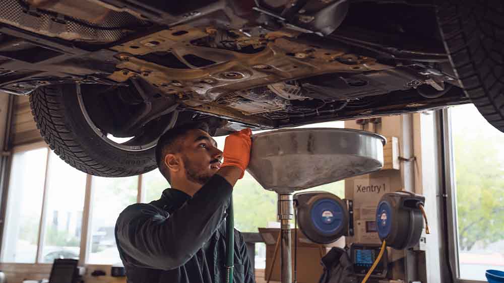 Servicewelt Automatik Ölwechsel